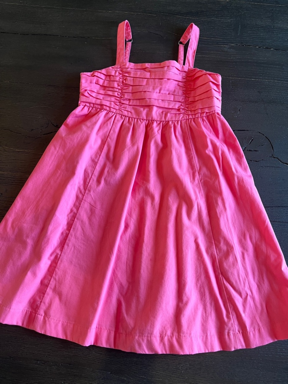 abercrombie kids Hot Pink Pleated Bodice Sundress